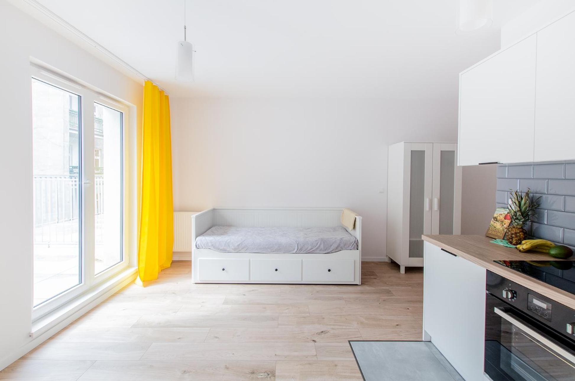 Apartment Yellow Z Tarasem Wroclaw